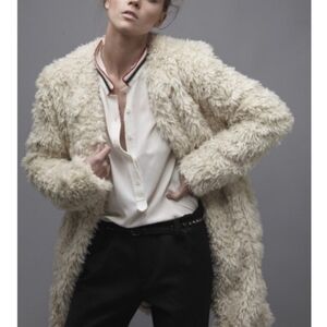 zadig & voltaire M louisy teddy coat